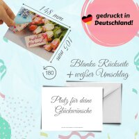 24er Set Geburtstagskarten mit Umschlag Glückwunschkarten Postkarte als Grußkarten