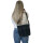 Domelo Damen gewachste Canvas Umhängetasche. Schwarze wasserabweisende Hobo Tasche
