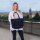 Domelo Damen gewachste Canvas Shopper.Schwarze wasserabweisende Handtasche