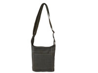 Domelo Damen gewachste Canvas Umhängetasche. Khaki grün wasserabweisende Hobo Tasche
