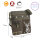 Domelo canvas woman bag small shoulder bag green crossbody brown