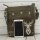 Domelo canvas woman bag small shoulder bag green crossbody brown