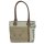 Domelo Canvas bag handbag shoulder bag black gray