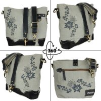 Domelo canvas bag shoulder bag shoulder bag brown beige