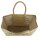 Domelo große Jute Einkaufskorb, 100% Vegane Einkaufstasche/ Handtasche