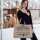 Domelo große Jute Einkaufskorb, 100% Vegane Einkaufstasche/ Handtasche