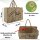 Domelo große Jute Einkaufskorb, 100% Vegane Einkaufstasche/Jutetasche/Shopper mit Katzenmotiv