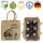 Jute bag Home Sweet Home, shopping bag, shopper