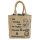 Jute bag Home Sweet Home, shopping bag, shopper