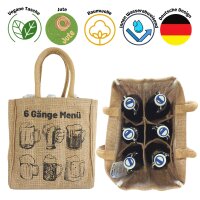 Jute bag Home Sweet Home, shopping bag, shopper