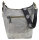 Domelo Canvas Hobo Trachtentasche mit Hirsch-Motiv. grau/schwarz