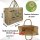 Jute bag Home Sweet Home, shopping bag, shopper