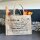 Jute bag Home Sweet Home, shopping bag, shopper