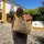 Domelo große Jute Einkaufskorb, 100% Vegane Einkaufstasche/ Handtasche