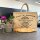 Domelo große Jute Einkaufskorb, 100% Vegane Einkaufstasche/ Handtasche