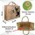 Jute bag Home Sweet Home, shopping bag, shopper