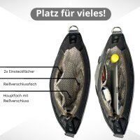 Domelo Canvas Tasche. Große Trachtentasche. Umhängetasche  Schultertasche grau