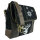 Domelo Messenger Tasche aus Canvas und Leder. Crossover mit Hirsch Motiv