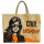 Domelo große Jute Einkaufskorb, 100% Vegane Einkaufstasche/ Handtasche