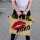 Domelo große Jute Einkaufskorb, 100% Vegane Einkaufstasche/ Handtasche