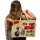 Domelo große Jute Einkaufskorb, 100% Vegane Einkaufstasche/ Handtasche