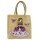 Domelo Mädchentasche, Jute Handtasche für Mädchen, kleine Kindertasche, Sommer Mädchen Tasche, Mädchen Badetasche mit Prinzessin Motiv.