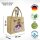 Domelo Mädchentasche, Jute Handtasche für Mädchen, kleine Kindertasche, Sommer Mädchen Tasche, Mädchen Badetasche mit Prinzessin Motiv.