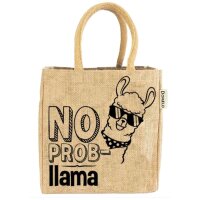 Domelo Jute Einkaufskorb, Vegane Einkaufstasche. Kleine...