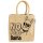 Domelo Jute Einkaufskorb, Vegane Einkaufstasche. Kleine Damen Handtasche