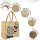 Domelo Jute Einkaufskorb, Vegane Einkaufstasche. Kleine Damen Handtasche