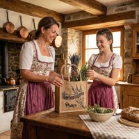 Domelo Jute Einkaufskorb, Vegane Einkaufstasche. Kleine Damen Handtasche