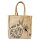 Domelo Jute Trachten Einkaufskorb, 100% Vegane Einkaufstasche. Kleine Damen Handtasche