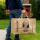 XL Brennholzkorb Jute Korb, Faltbarer Holzkorb Jutetasche als Aufbewahrungskorb für Einkauf, Holz, Zeitung oder Brennholz