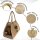 XL Brennholzkorb Jute Korb, Faltbarer Holzkorb Jutetasche als Aufbewahrungskorb für Einkauf, Holz, Zeitung oder Brennholz