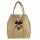 XL Brennholzkorb Jute Korb, Faltbarer Holzkorb Jutetasche als Aufbewahrungskorb für Einkauf, Holz, Zeitung oder Brennholz